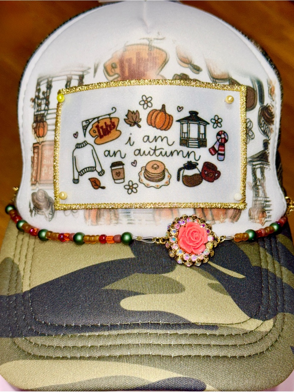 Gilmore Girls And Luke’s camouflage trucker hat.